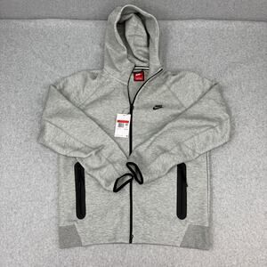 Nike Sportswear Tech Fleece Jacket Men's Large Windrunner Gray Zip FB7921-063